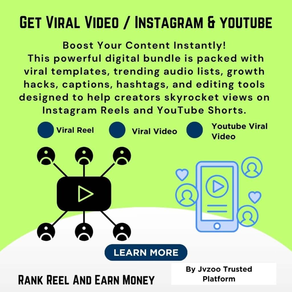 Ultimate Viral Video Bundle for Instagram Reels & YouTube Shorts Growth This digital bundle is crafted for content creators looking to grow on Instagram, YouTube, and TikTok through viral content, offering tools like viral video bundle, Instagram viral toolkit, YouTube growth pack, reel editing bundle, and shorts viral pack. It includes social media growth kit essentials with trending content tools and viral content templates tailored for Instagram reel hacks and YouTube shorts booster. Designed for creators aiming at visibility, this content creator bundle delivers viral video effects, Instagram growth secrets, and YouTube monetization tools, while also offering reels viral audio pack and TikTok & Instagram bundle strategies. Packed with YouTube algorithm hacks and aligned with social media viral trends, it gives access to Canva reel templates, a powerful digital content booster, and optimized YouTube video templates. The Instagram post scheduler, viral marketing toolkit, and shorts thumbnail hacks are perfect for those targeting fast reach, while YouTube video viral ideas and Instagram reel growth hack offer tested success paths. The social media manager pack supports daily planning with trending reels captions and video hook templates backed by a digital viral accelerator. It also includes reels viral strategy, shorts content strategy, Instagram branding kit, and a YouTube intro bundle to shape creator identity. A complete reels hashtags list powers discovery alongside a content creation bundle and AI tools for creators including a YouTube script generator. With a viral content calendar and IG reels content planner, creators stay consistent, while shorts viral transitions and Instagram video editor kit enable standout visuals. Boost growth through a fast growth content pack, engagement boosting bundle, and content repurposing kit, supported by viral effects for reels that help monetize Instagram fast. It also fuels YouTube subscriber growth with tools for Insta-reel viral themes and a social media content vault. This viral strategy hub empowers creators with social media video templates, Instagram editing presets, YouTube optimization files, story hook ideas, thumbnail swipe packs, influencer toolkits, video planners, growth blueprints, creative swipe files, content vault libraries, caption banks, Instagram reels strategies, shorts growth maps, branding kits, hashtag boosters, and platform-specific insights to grow, engage, and earn across channels.